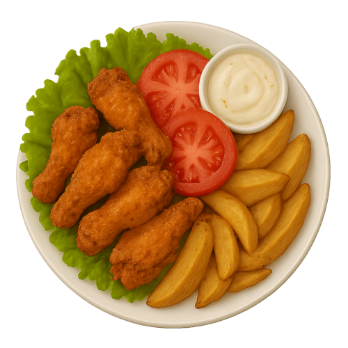 Alitas fritas