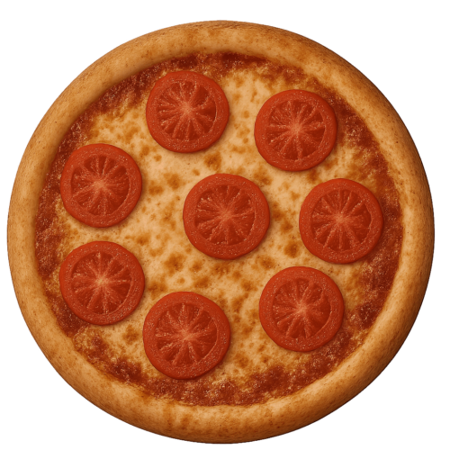 Pizza margarita sencilla