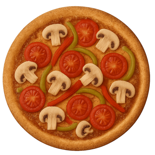 Pizza vegetariana