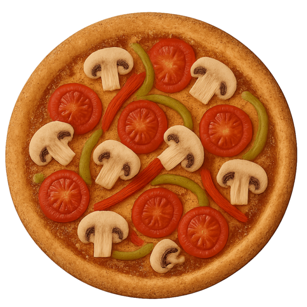 Pizza vegetariana